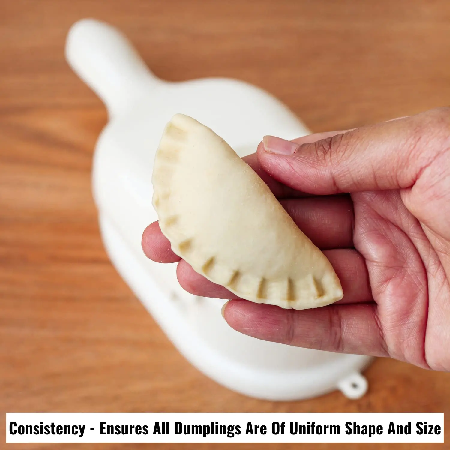 InstaCuppa Dumpling Maker and Momos Maker, 2 in 1 Press and Mould Manual Dumpling Maker - Image 2