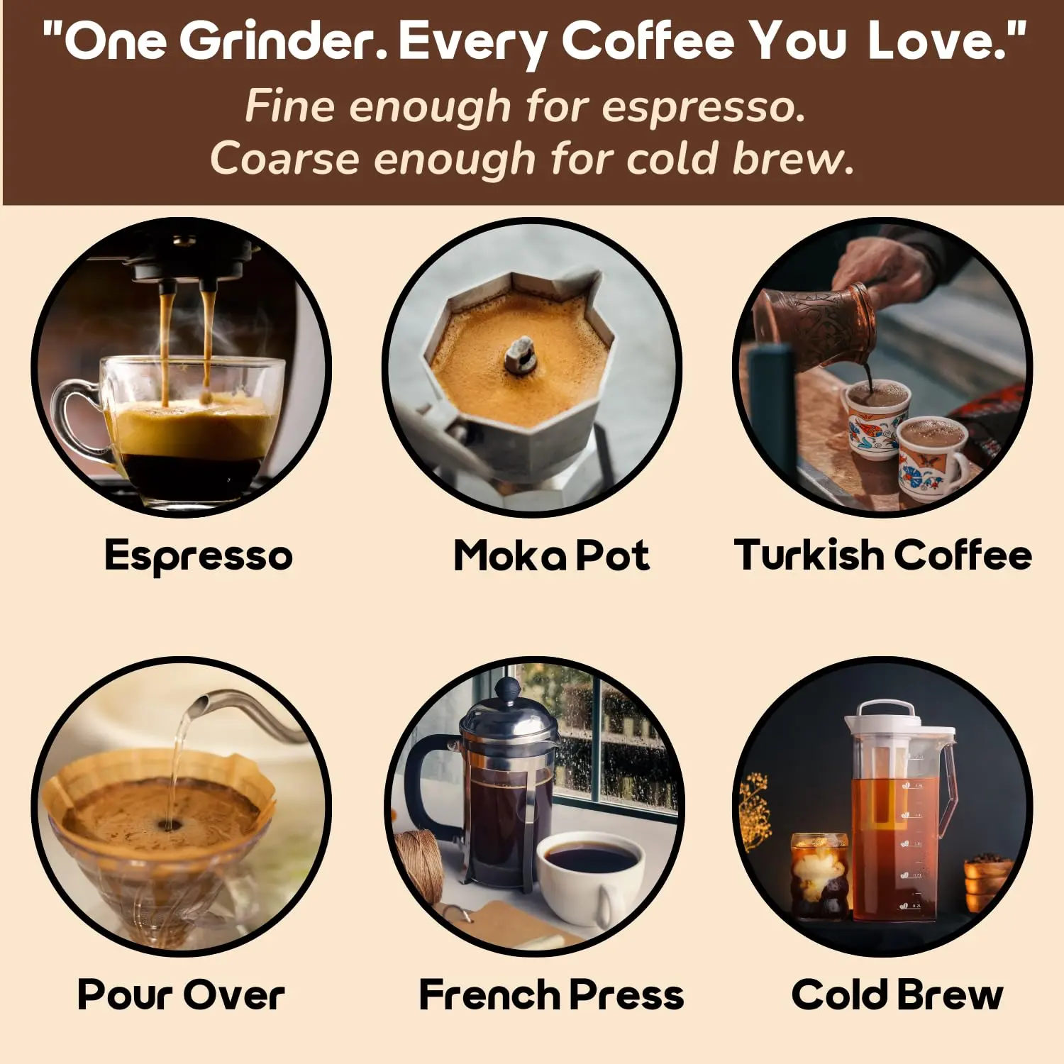 InstaCuppa Electric Conical Burr Coffee Grinder -  (60 Settings) - Image 9