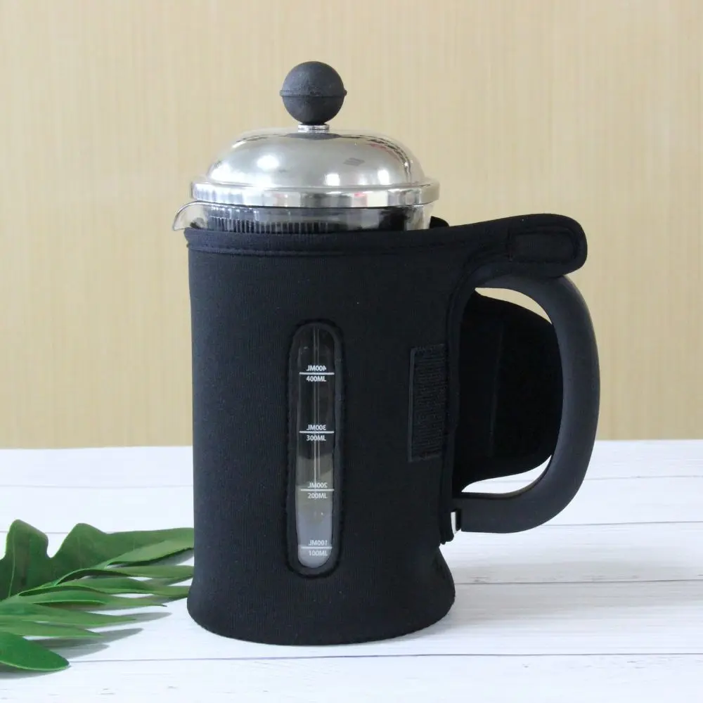 InstaCuppa French Press Neoprene Sleeve Add On for Protection & Insulation, Compatible with Any 600 ML Coffee Press Model - Image 6