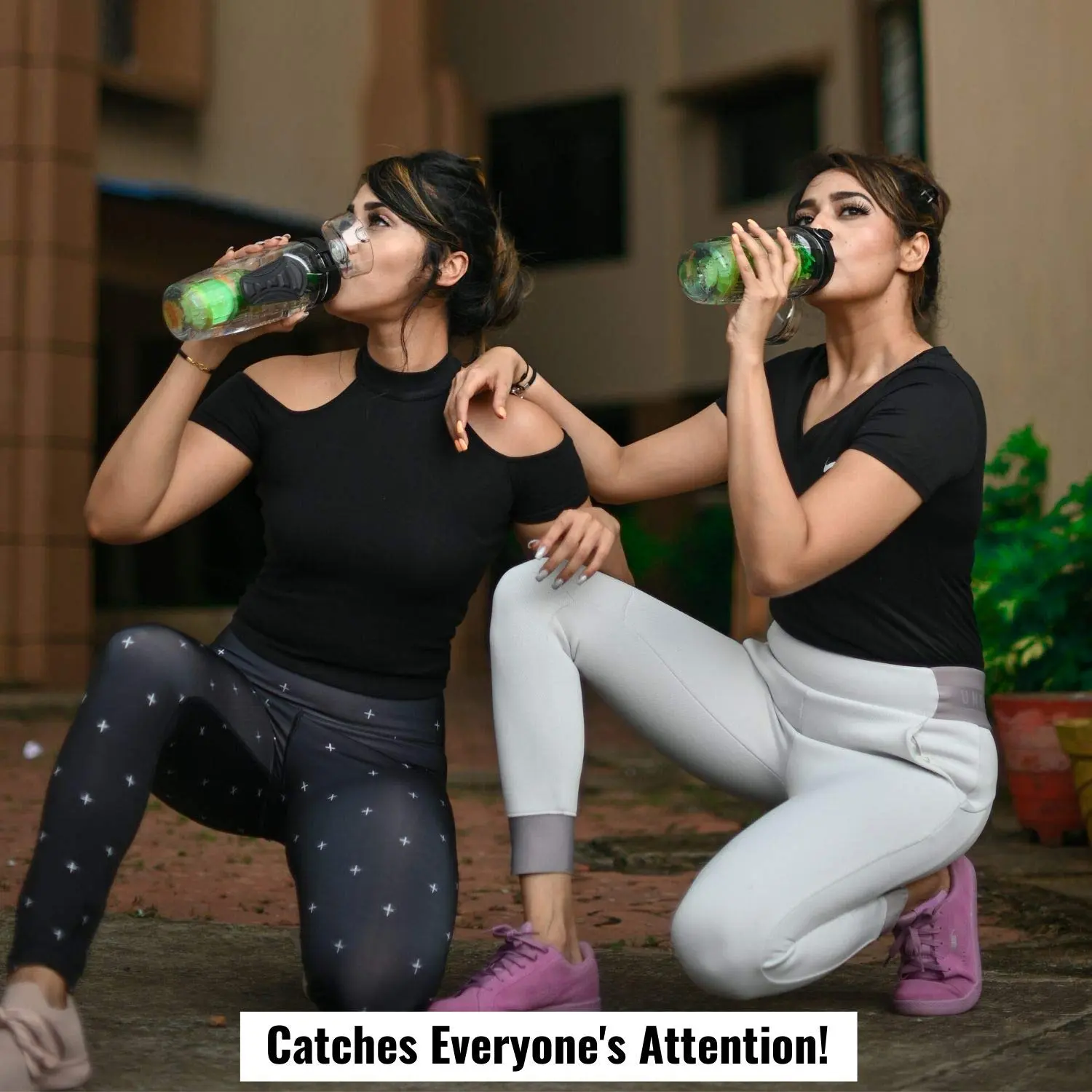 InstaCuppa Tritan Fruit Infuser Water Bottle with Full Length Infuser, Flip Top Sipper Lid, Neoprene Sleeve, Detox Recipes eBook - Image 12