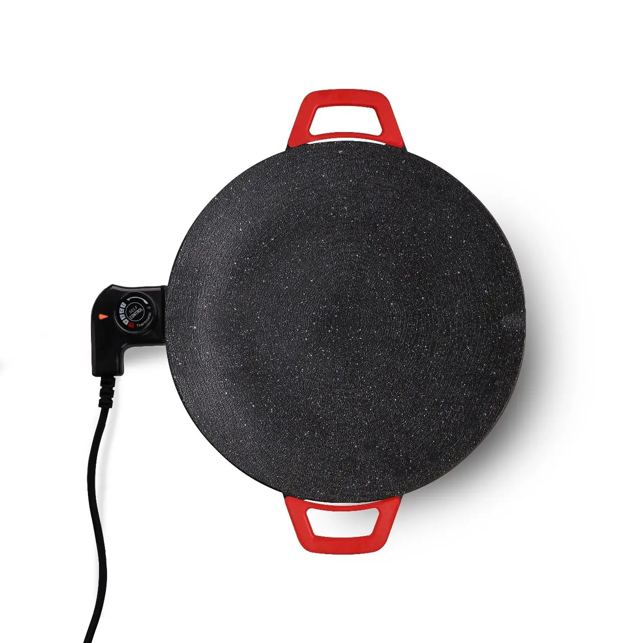 InstaCuppa Portable Electric Tawa 14 Inch (35 CM) with Temperature Control - Ideal for Dosa, Roti, Chapati, Uthappam, Paratha, Naan - Image 9