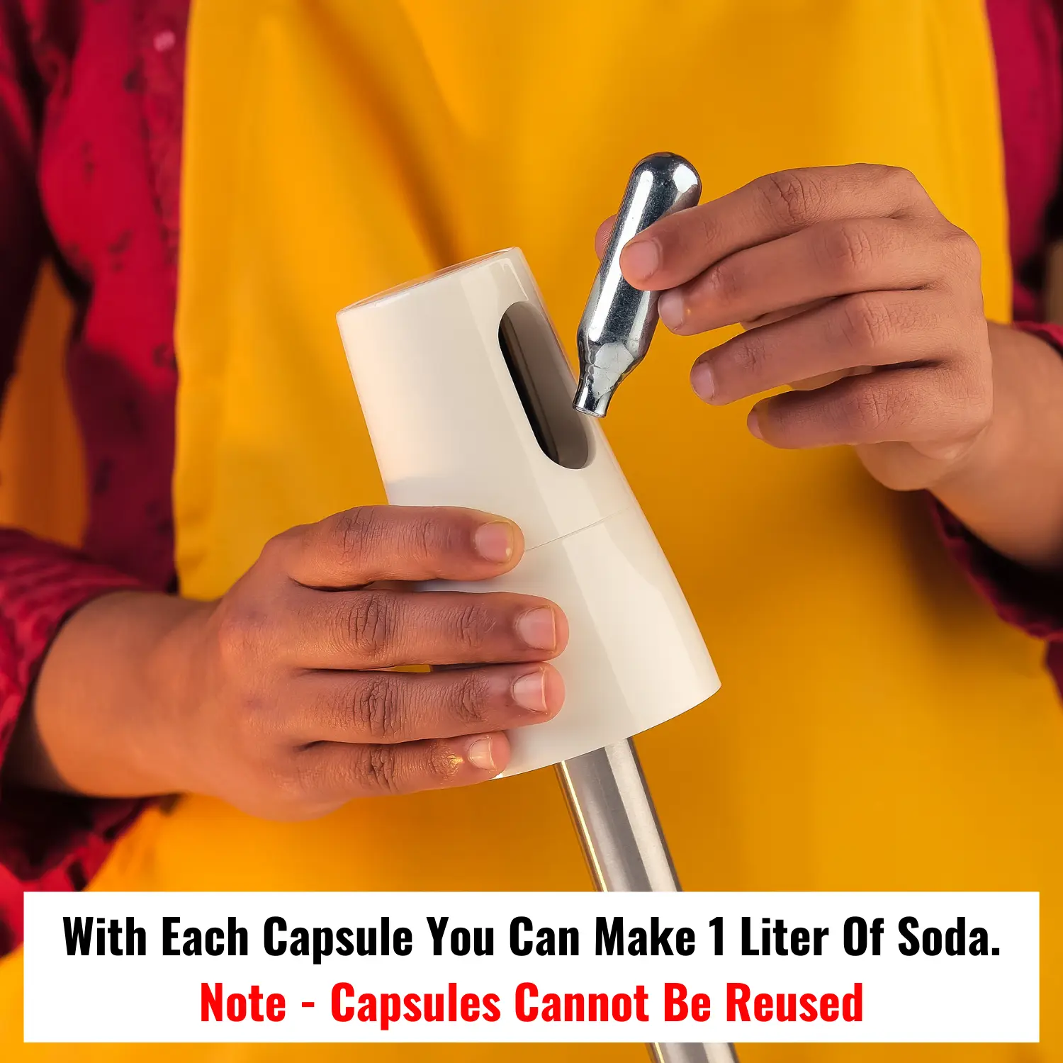 Instacuppa Portable Soda Maker Capsules - Pack of 30/20/10, Compatible Only with InstaCuppa Portable Soda Maker Bottle, Carbonates - Image 3