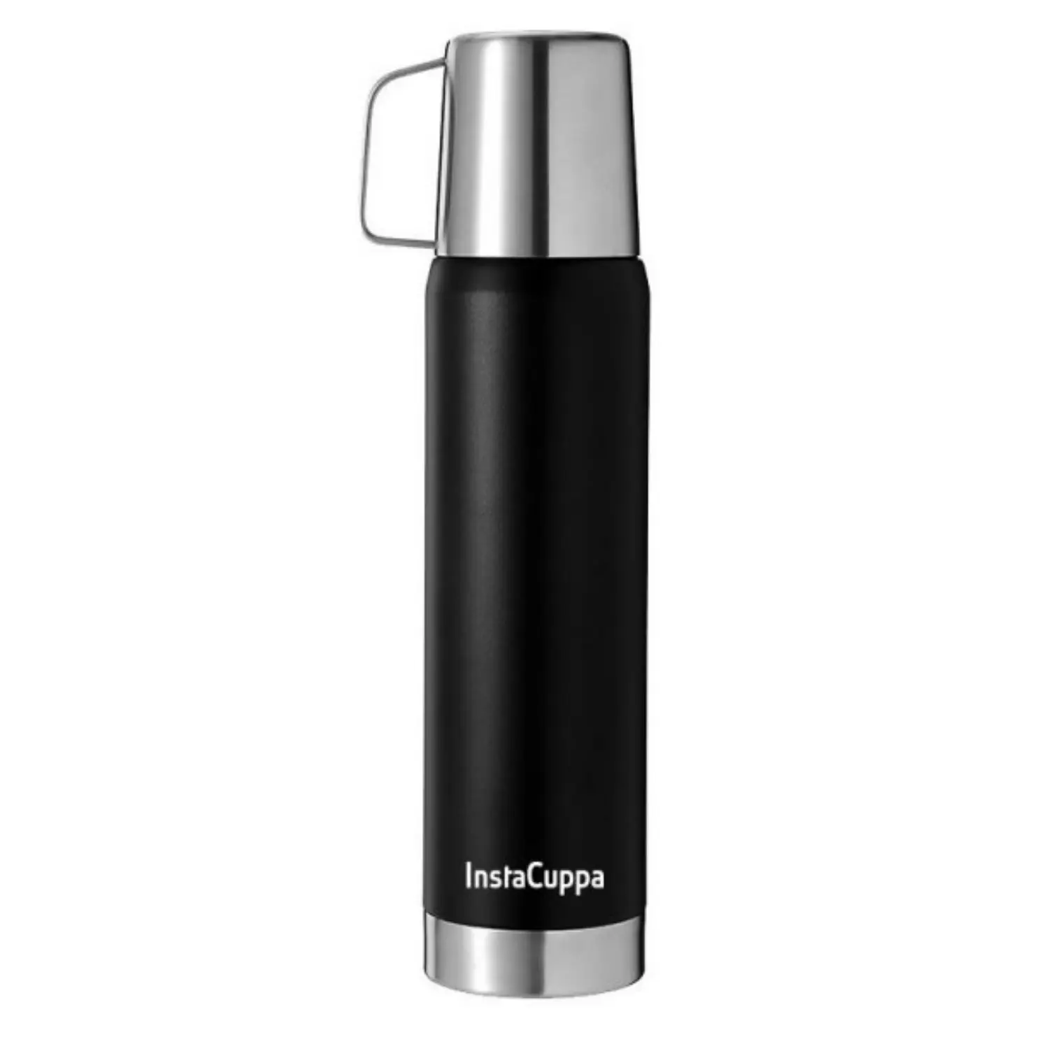 InstaCuppa Thermos Flask Bottle with Built-In Stainless Steel Mug, Twist Pour Screw Lid, Double Walled Vacuum Insulation - Image 22