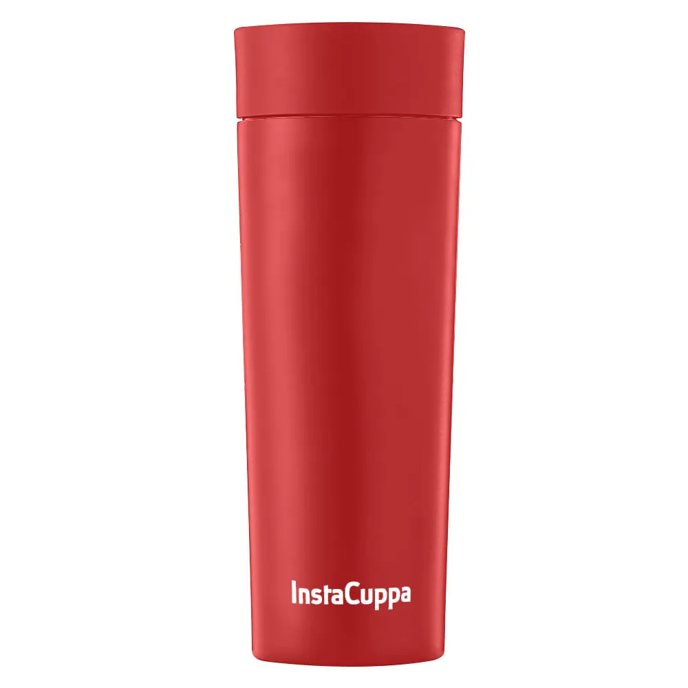 InstaCuppa Thermos Travel Mug for Coffee, Tea - Double Walled Steel Flask, Vacuum Insulated, Leak Proof, Premium Matte Finish - Image 9