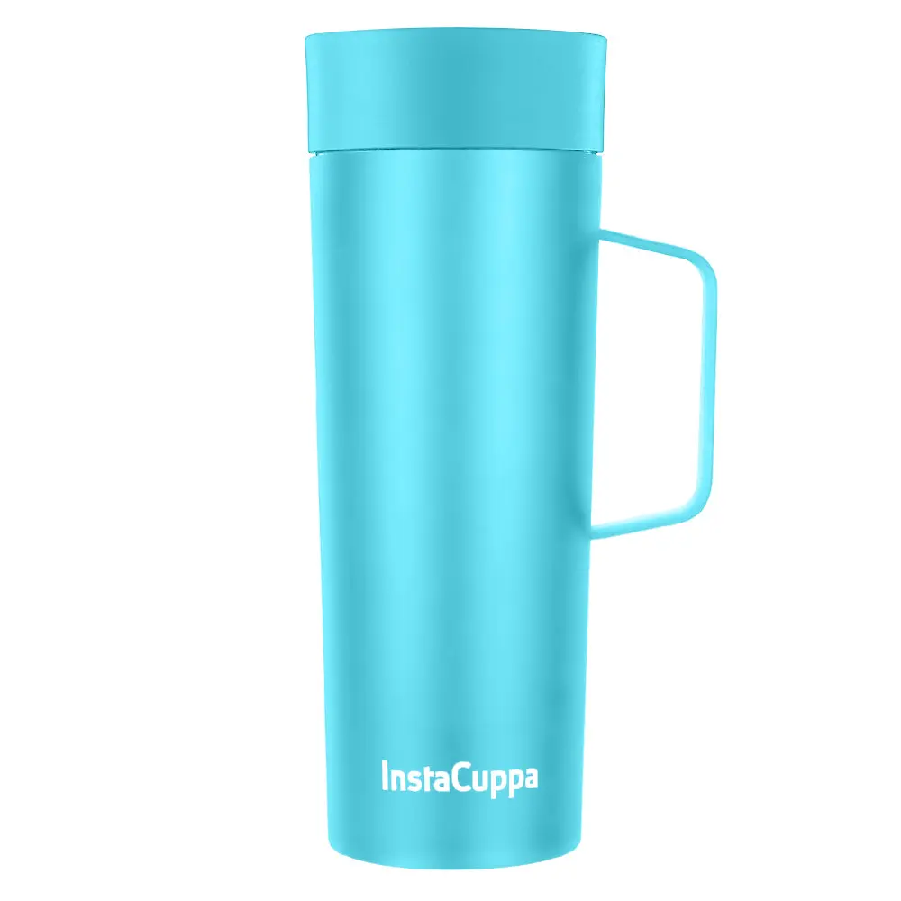 InstaCuppa Vacuum Insulated Coffee, Tea Travel Mug 470 ML, Leak Proof Sipper Lid, Double Walled Thermos Flask,| Shop Now - Image 9